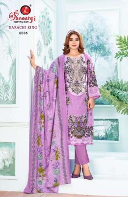 Ganeshji karachi king vol-6 wholesale dress material online shops kolkata